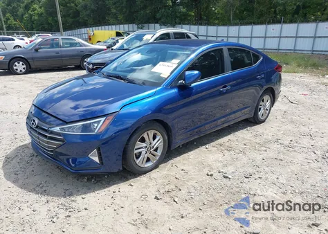 2019 Hyundai Elantra Sel z USA, uszkodzony, nr VIN 5NPD84LF8KH439826